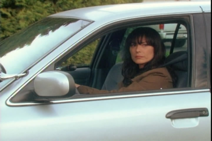 Photo of Michelle Forbes  - car

